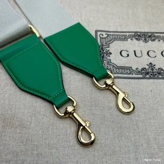 Hyperpeter leather matelassé bag GUCCI top handle GG 0701